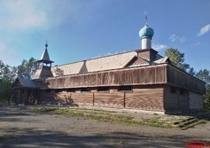 Храм Воздвижения Креста Господня в Пикалёво