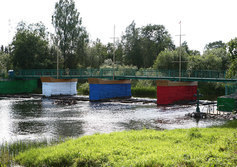 Остатки «Вологодского» шлюза в Сомино