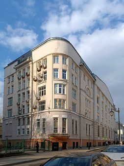 Здание Тверского отделения Московского городского ломбарда