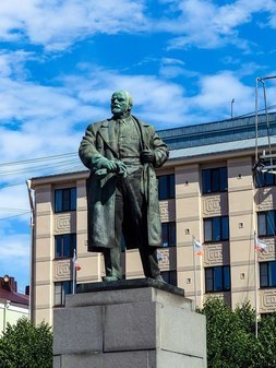 Памятник В.И. Ленину в Выборге