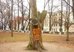 Скульптура «Святое семейство» в Выборге