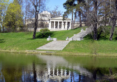 Трельяжная лестница в Павловске