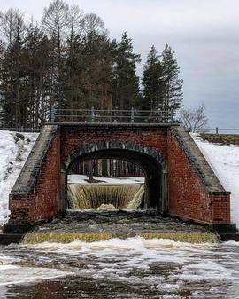 Баболовский мост–плотина