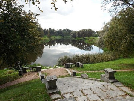 Мариентальский пруд в Павловске