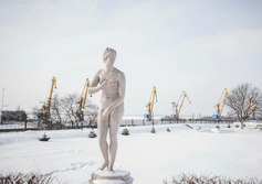 Аллея Скульптур у Выборгского Эрмитажа