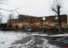 Руины старого кафедрального собора в Выборге