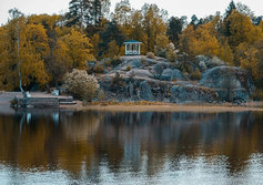 Чайная беседка в парке Монрепо