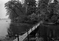 Место парома на остров-некрополь Людвигштайн