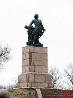 Памятник Петру Первому в Выборге