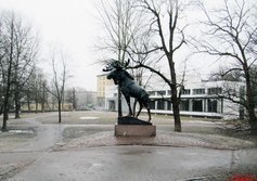 Скульптура «Лось» в Выборге