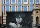 Граффити «Виктор Цой» на ул. Восстания