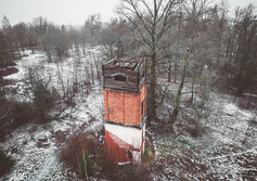 Водонапорная башня XIX века в Орлино