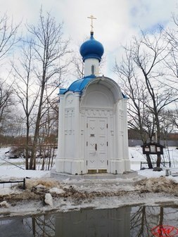 Часовня Николая Чудотворца в Стрельнинском порту