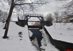 Мост-плотина Орловского пруда