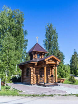 Часовня Александра Свирского в Сиверском