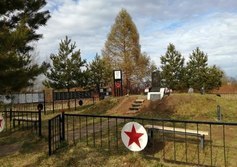 Братская могила советских воинов на окраине Путилово