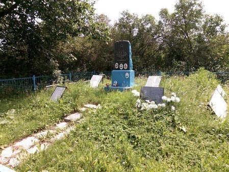 Братская могила в д. Горная Шальдиха