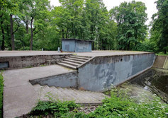 Фундамент Екатерингофского дворца