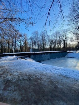 Фундамент Екатерингофского дворца