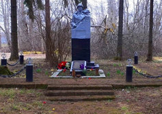 Братская могила воинов РККА в д. Красная Мыза