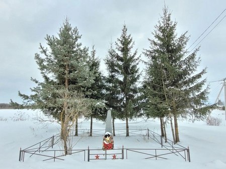 Братская могила воинов РККА у д. Большие Озертицы