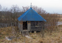 Родник и часовня Тихвинской иконы Божией Матери в Новом Луцке