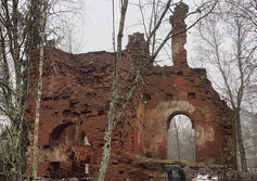 Руины храма иконы Божией Матери «Всех скорбящих Радость» в Кингисеппе