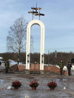 Памятник «Журавли» – павшим в локальных войнах