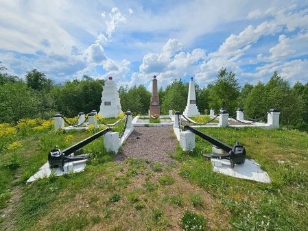 Братские захоронения воинов в Новопятницком