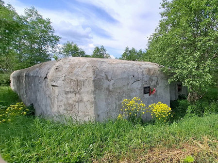 Артиллерийский полукапонир КингУР в Пулково