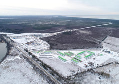 Камера старта водного участка "Северный поток-2"