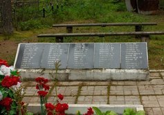 Братская могила репрессированных ингерманландцев севернее Кирьямо