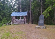 Памятник Юлле Пантелею и музей ингерманландского быта