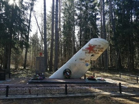 Братская могила летчиков-балтийцев 13 ОКИАЭ КБФ