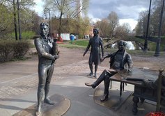 Скульптурная композиция «Зодчие Петербурга»