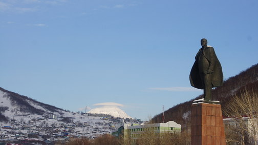 Памятник Ленину в Петропавловске-Камчатском