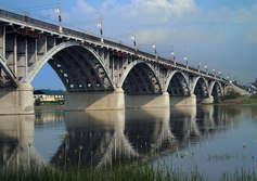 Коммунальный мост, Бийск, Алтайский край