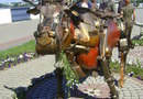 скульптура из металлолома - корова - Кормилица