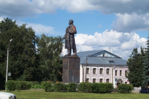 Памятник Ленину в Александрове