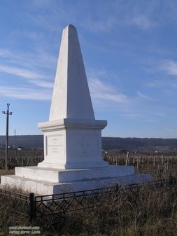 Памятник английским воинам, павшим при Балаклавском сражении 25 октября 1854 года