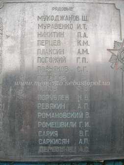 Братское кладбище 383-й Феодосийской Краснознаменной стрелковой дивизии