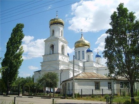Свято - Успенская церковь, г. Донецк, Ростовская область