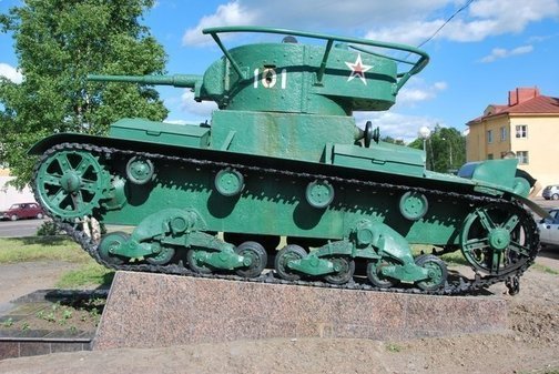 Легкий командирский танк Т-26