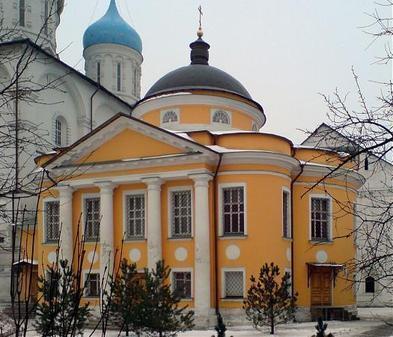Храм иконы Божией Матери «Знамение» Новоспасского монастыря