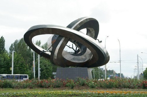 Памятник "Мирный атом", г. Волгодонск, Ростовская область