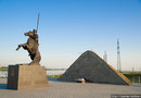 Памятник казачьему генералу Я.П. Бакланову, г. Волгодонск, Ростовская область