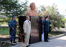Памятник Павлу Верещагину из "Белого солнца пустыни"