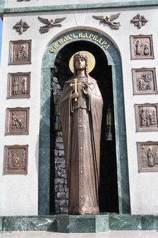Скульптура Святой Варвары 