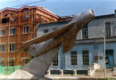 Самолёт-памятник "МиГ-17, г. Миллерово, Ростовская область