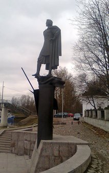 памятник Александру Невскому в Усть-Ижоре